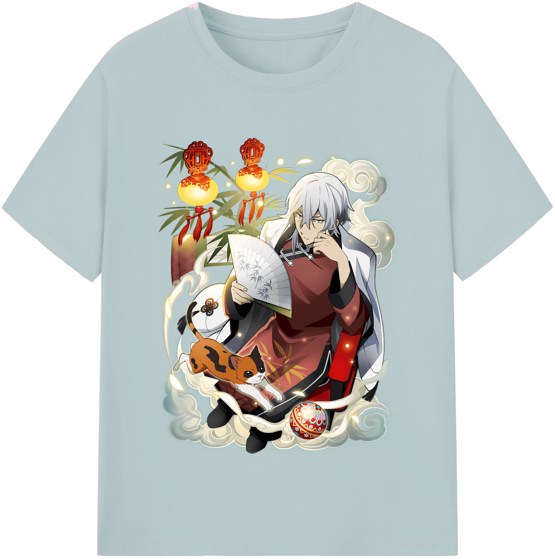 （画像用） 文豪ストレイドッグス Bungo Stray Dogs 綿100％半袖Tシャツ（フロントプリント）